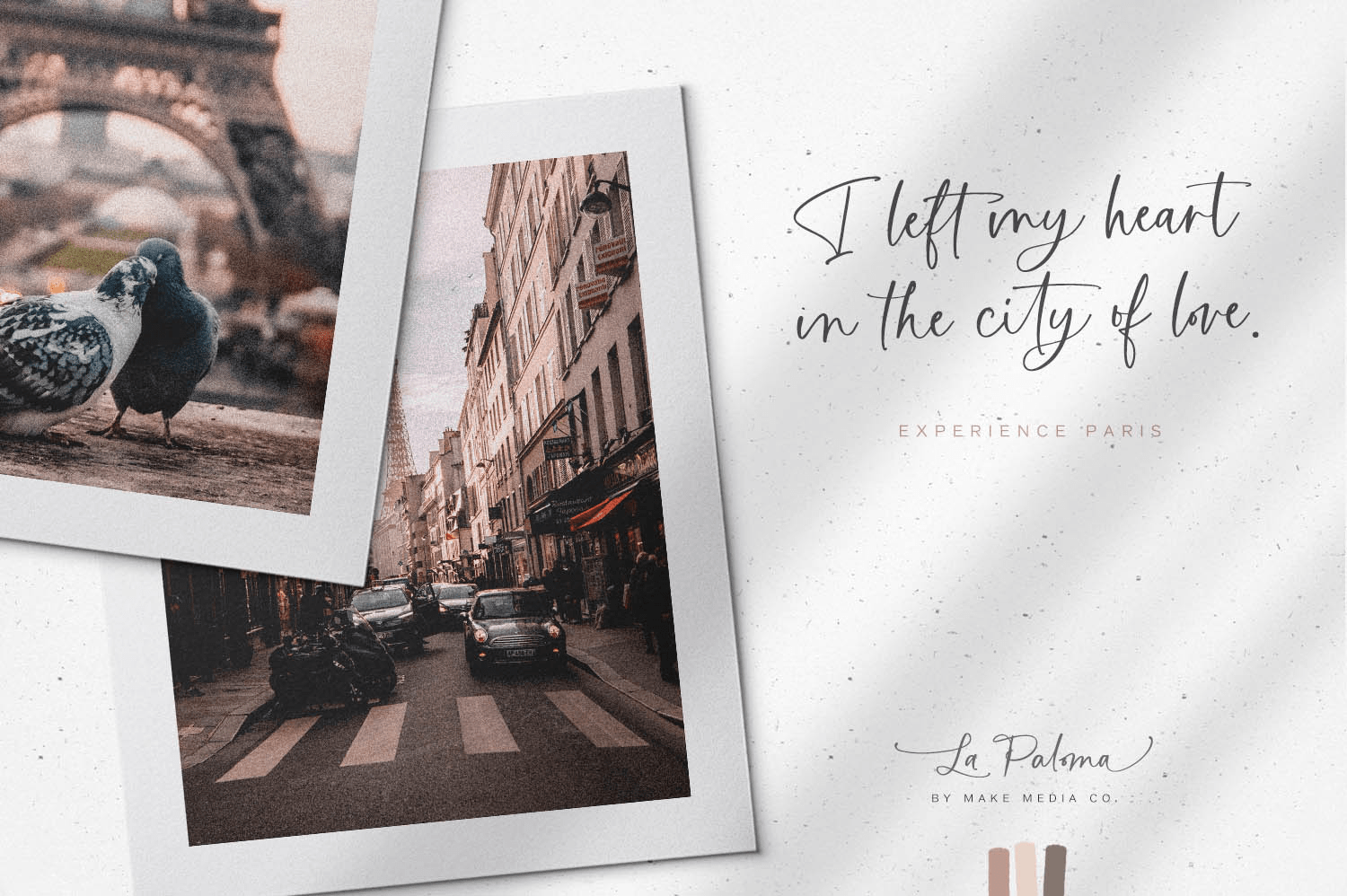 La Paloma Font Poster #1