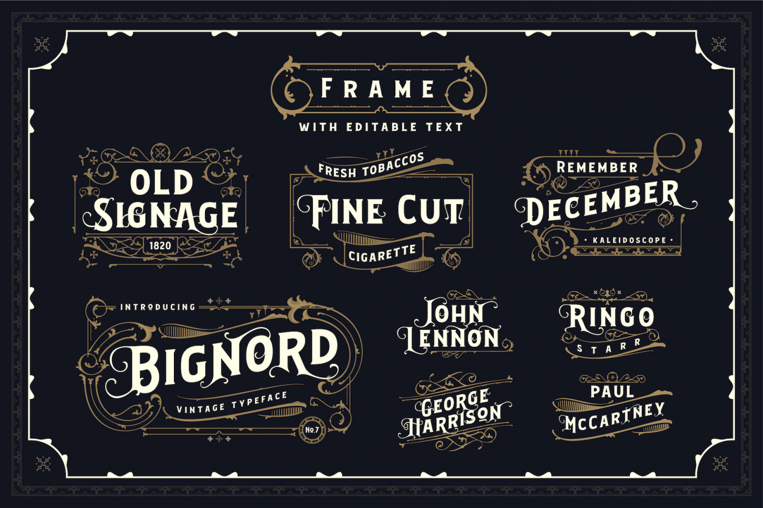 Bignord Font Poster #1