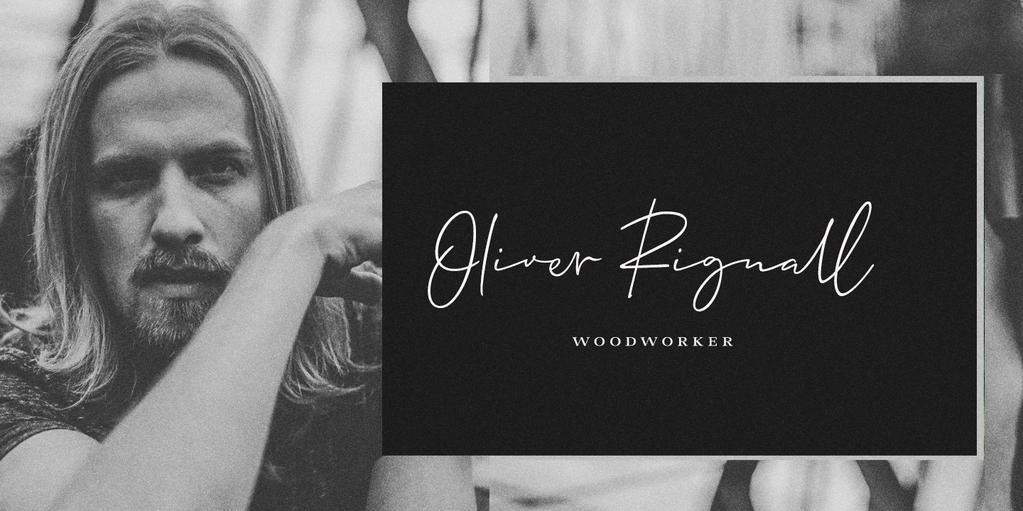 Allison Script Font Poster #1
