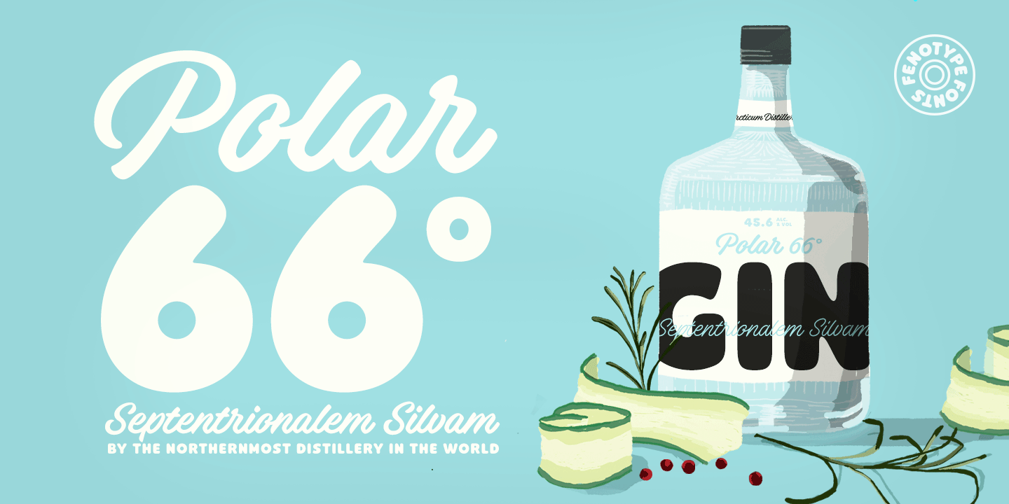 Omnipop Font Poster #1