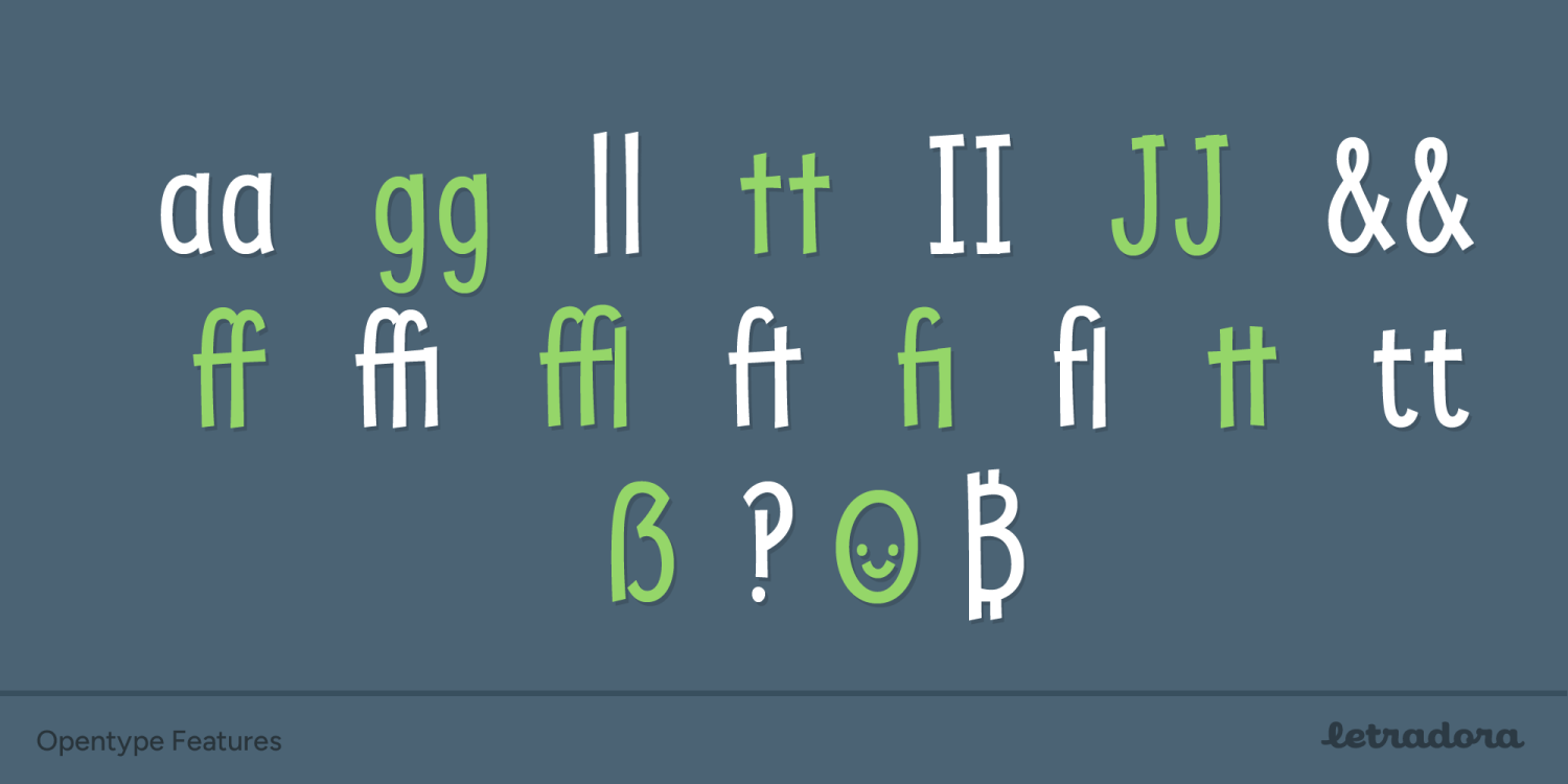 Jolly Good Proper Condensed Font Poster #1