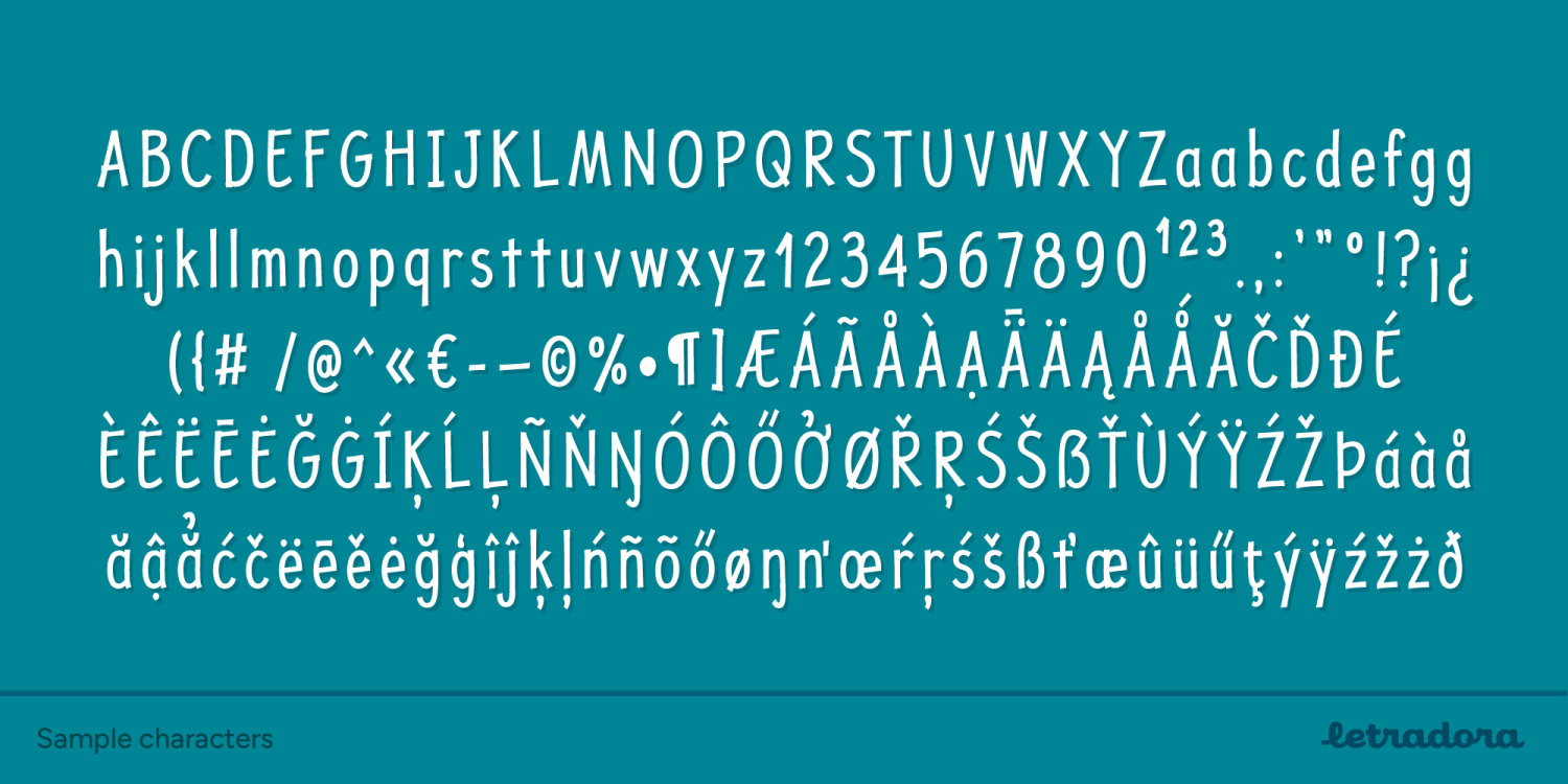 Jolly Good Proper Condensed Font Poster #1