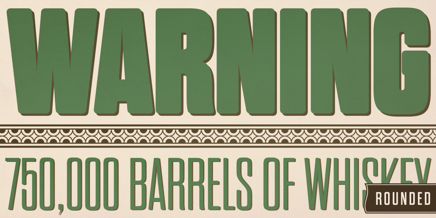 Dharma Gothic Rounded Font Poster #1