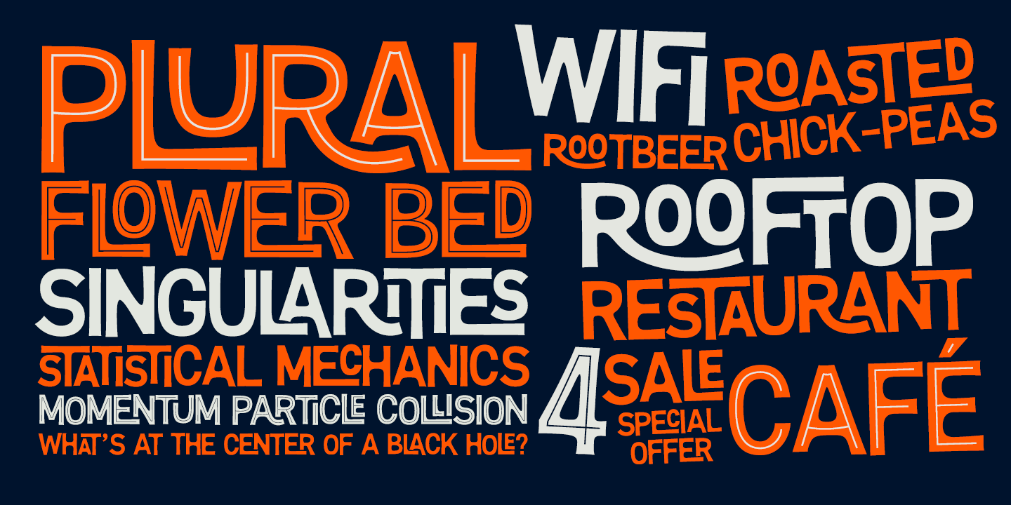 Fruitos Font Poster #1