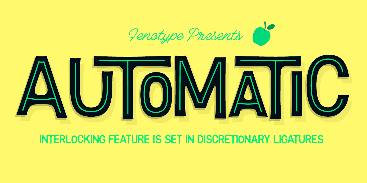 Fruitos Font Poster #1