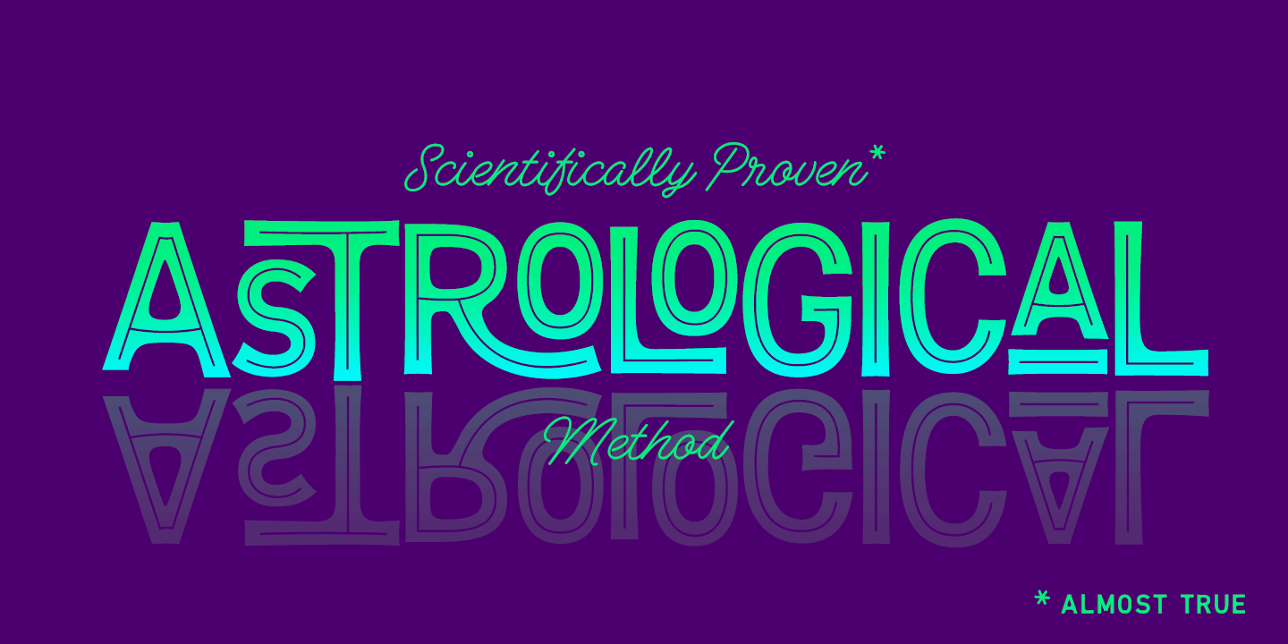 Fruitos Font Poster #1