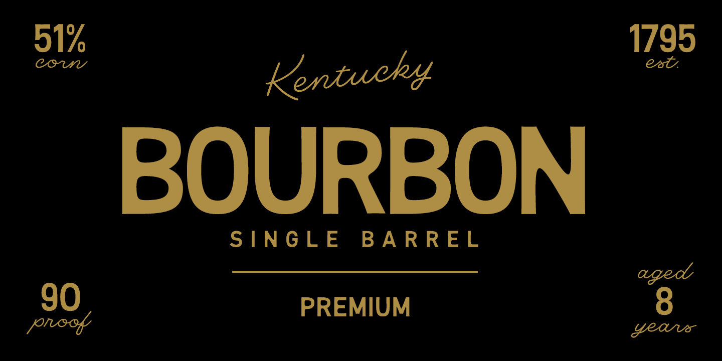 Fruitos Font Poster #1