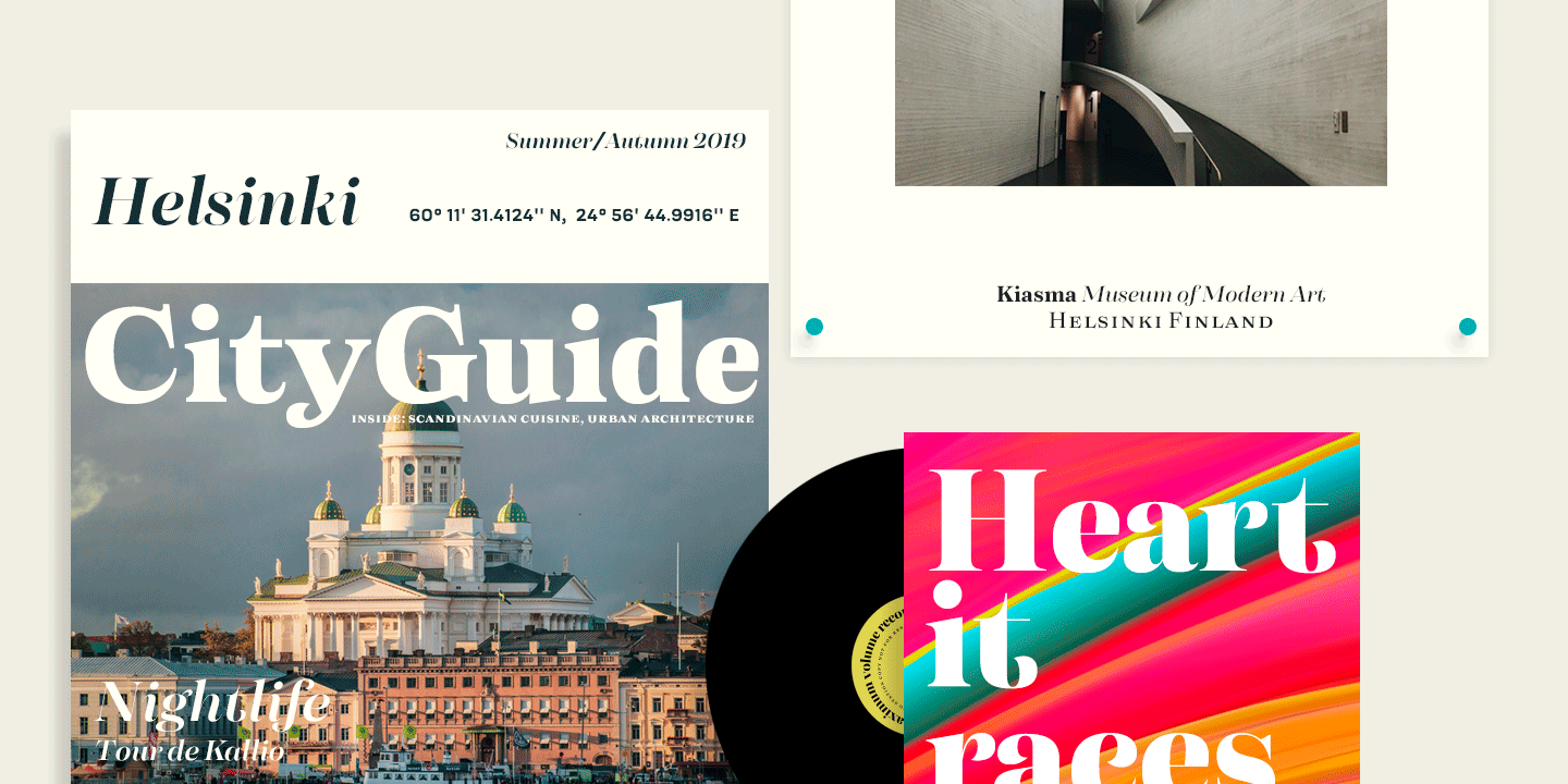 Morison Font Poster #1