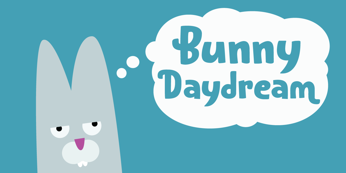 Bunny Daydream Font Poster #1
