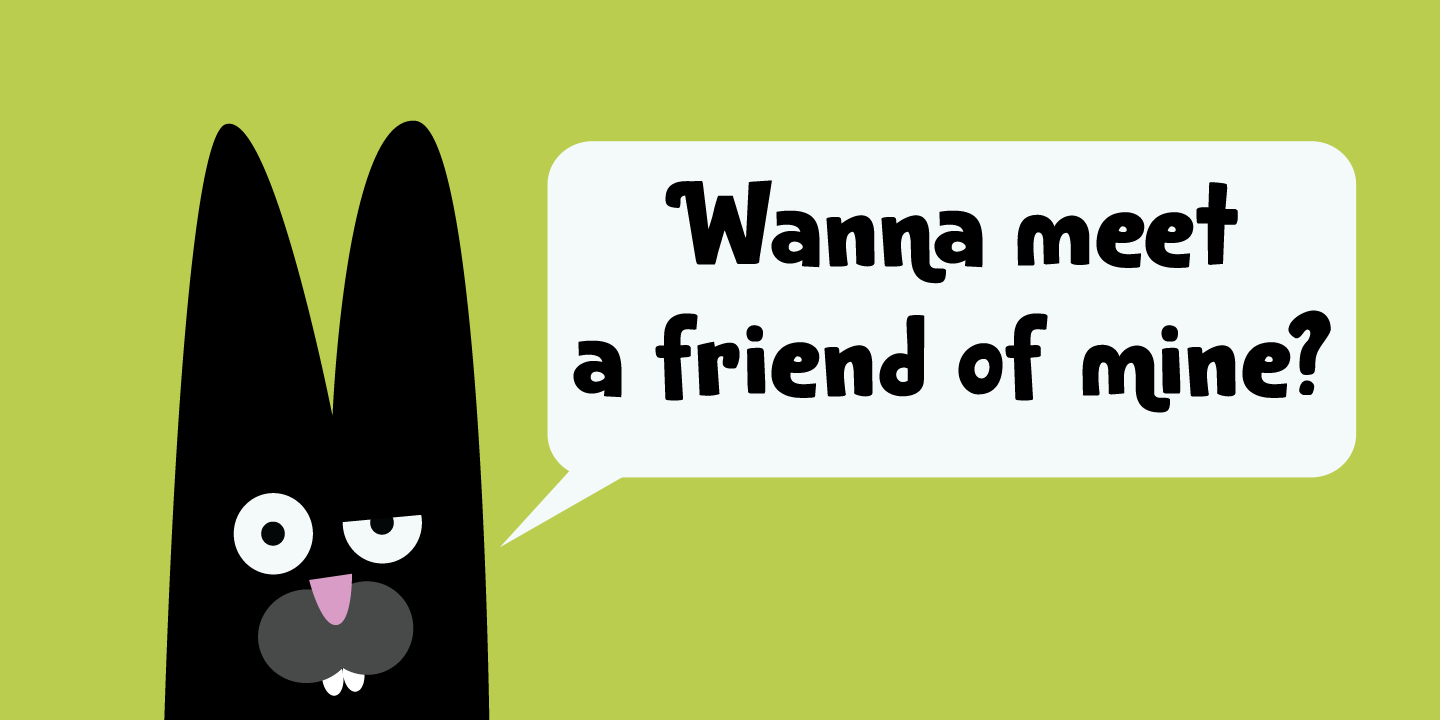 Bunny Daydream Font Poster #1