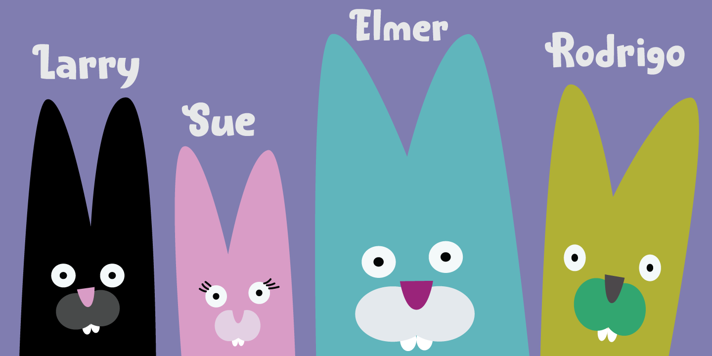 Bunny Daydream Font Poster #1