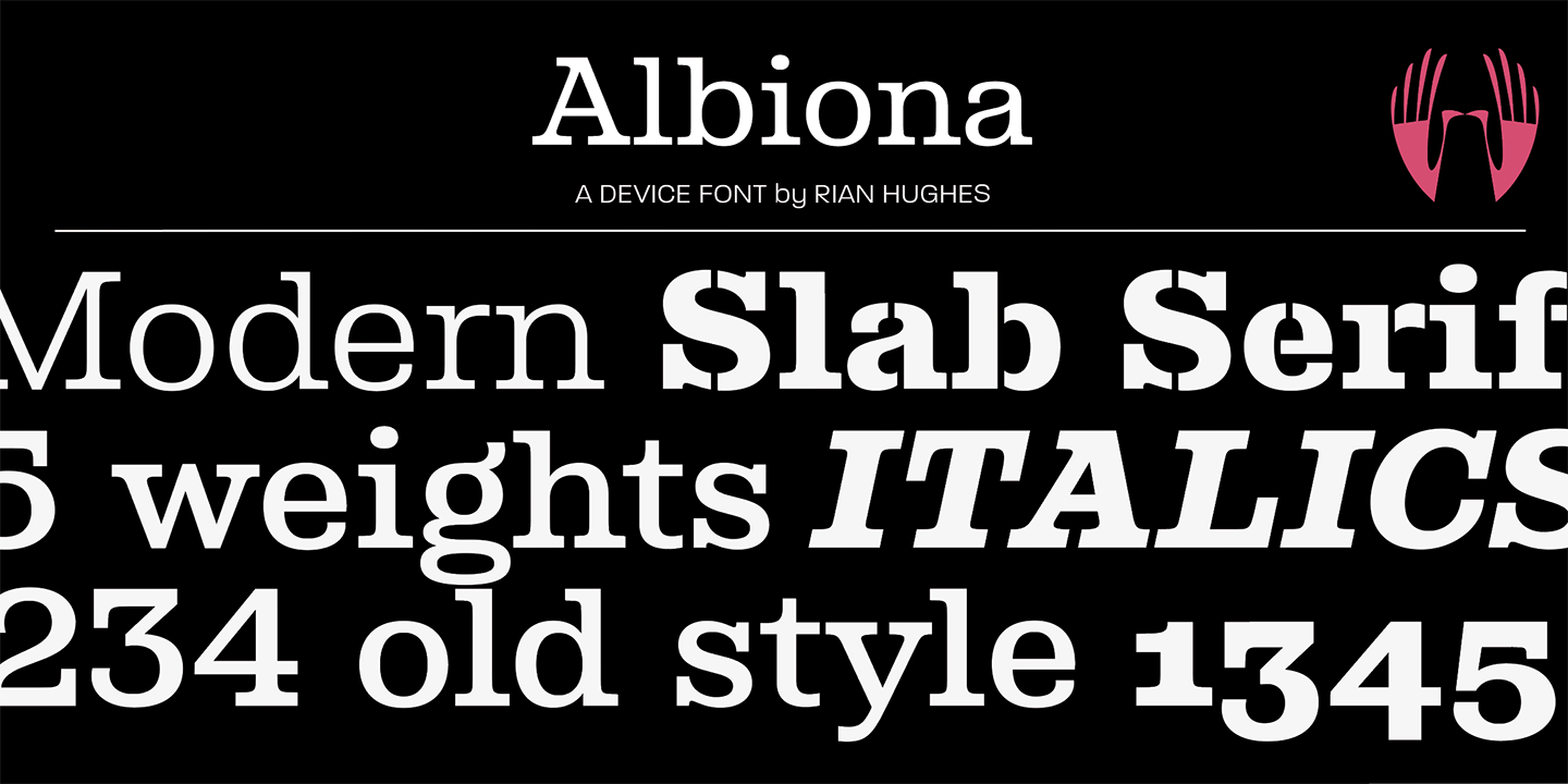 Albiona Font Poster #1