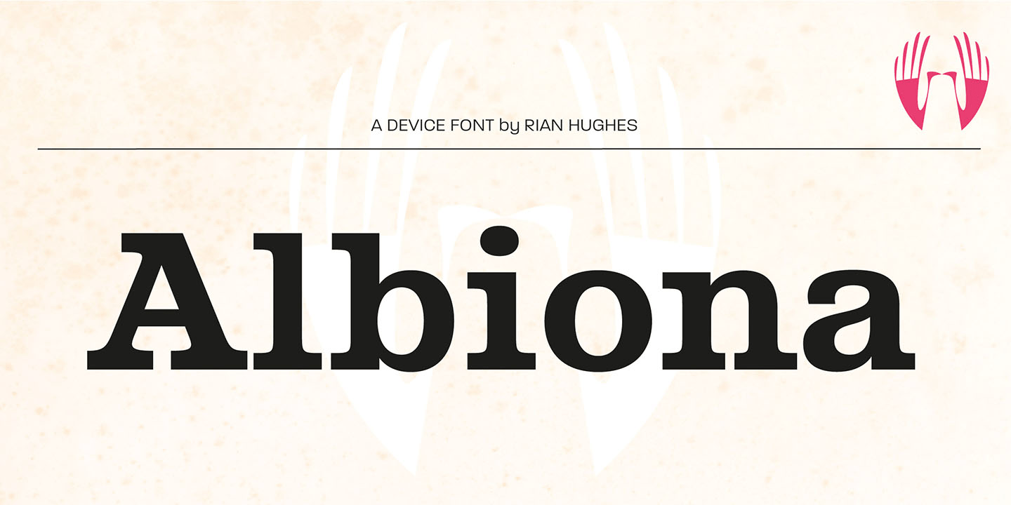 Albiona Font Poster #1