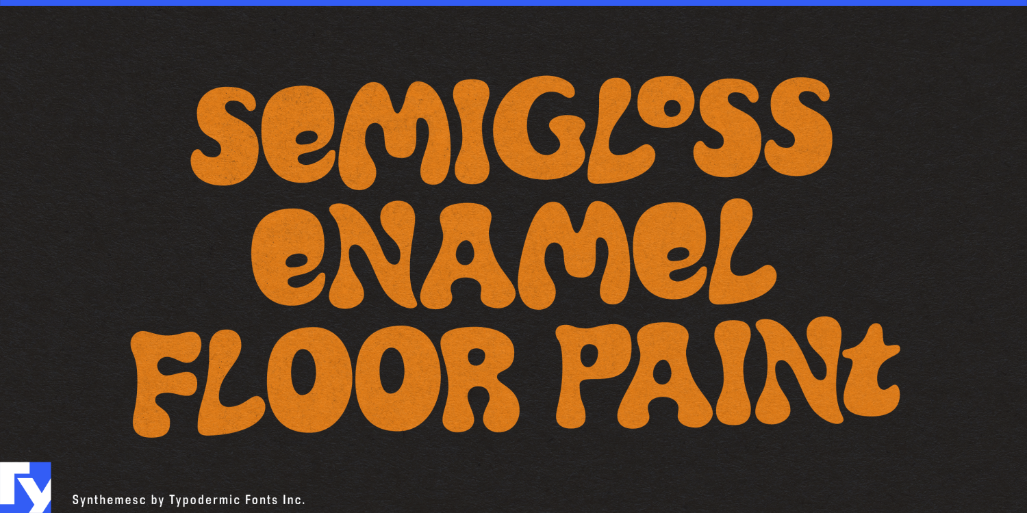 Synthemesc Font Poster #1