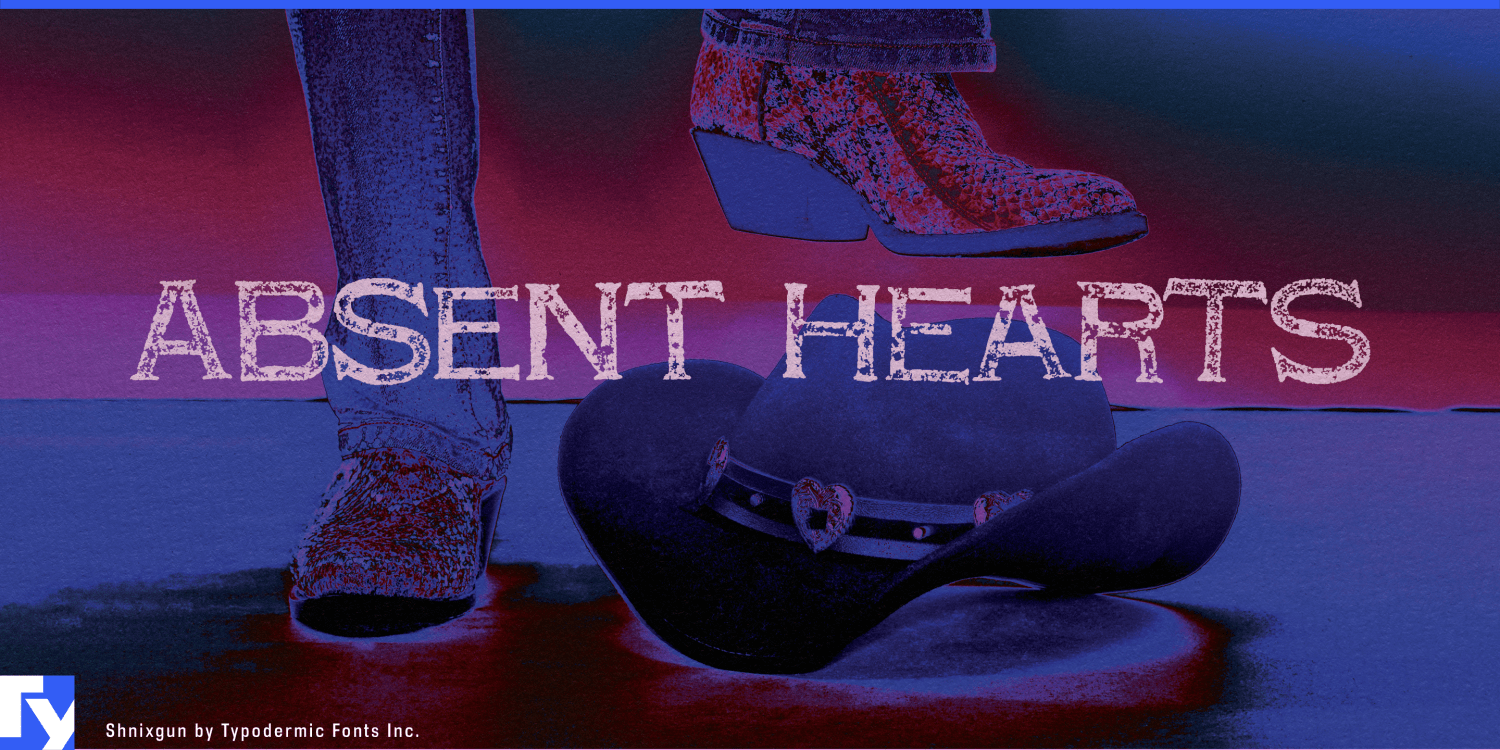 Shnixgun Font Poster #1