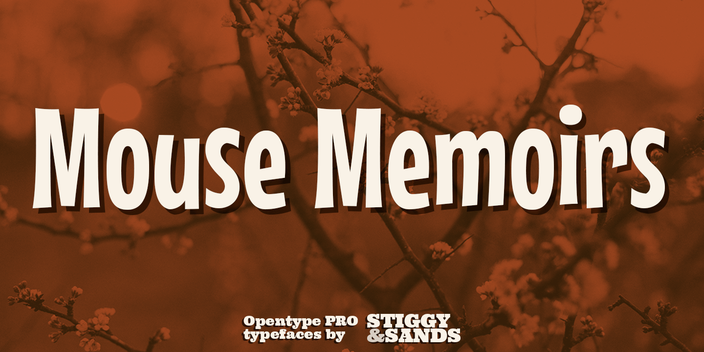 Mouse Memoirs Pro Font Family