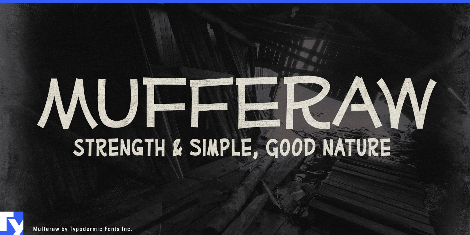 Mufferaw Font Poster #1