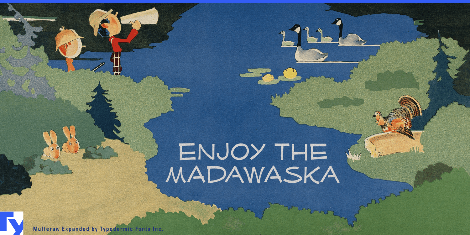 Mufferaw Font Poster #1