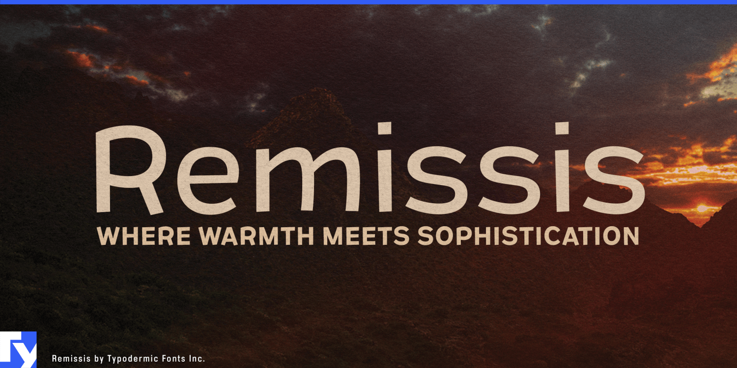 Remissis Font Poster #1