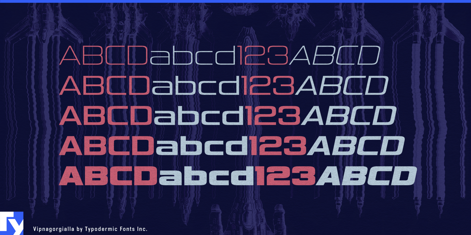 Vipnagorgialla Font Poster #1