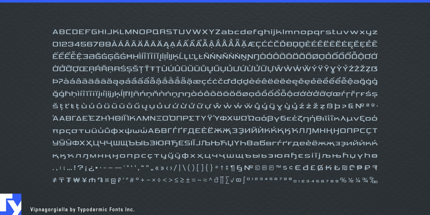 Vipnagorgialla Font Poster #1