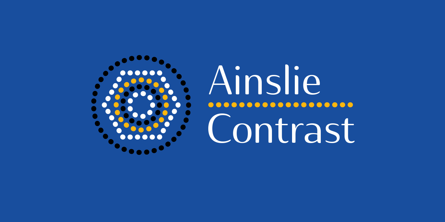 Ainslie Contrast Poster