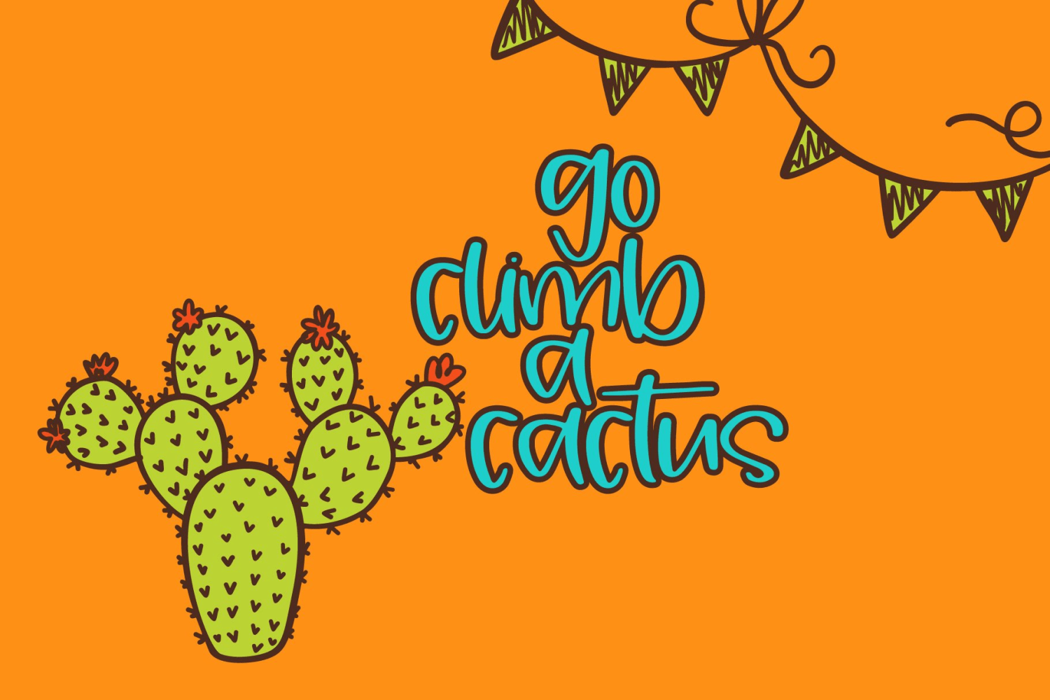 Burrito Struggle Font Poster #2