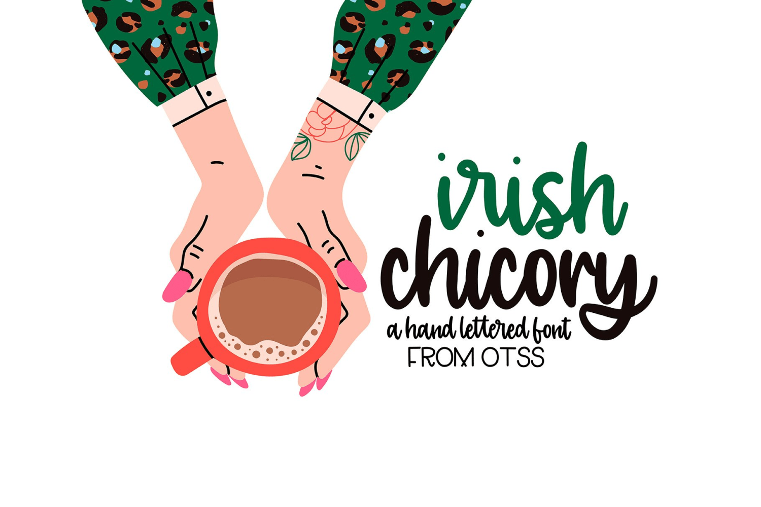 Irish Chicory Font Family Poster