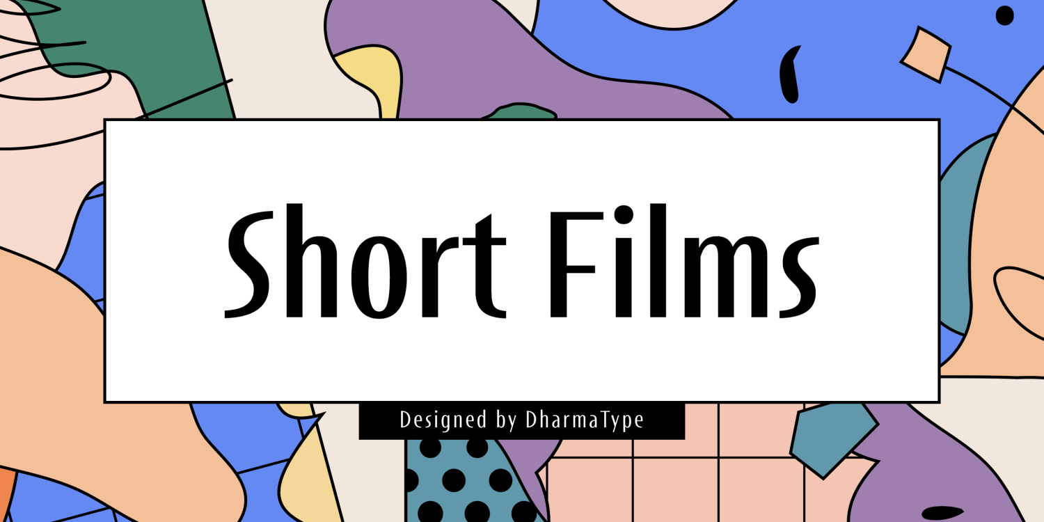 Short Films Font Poster #1