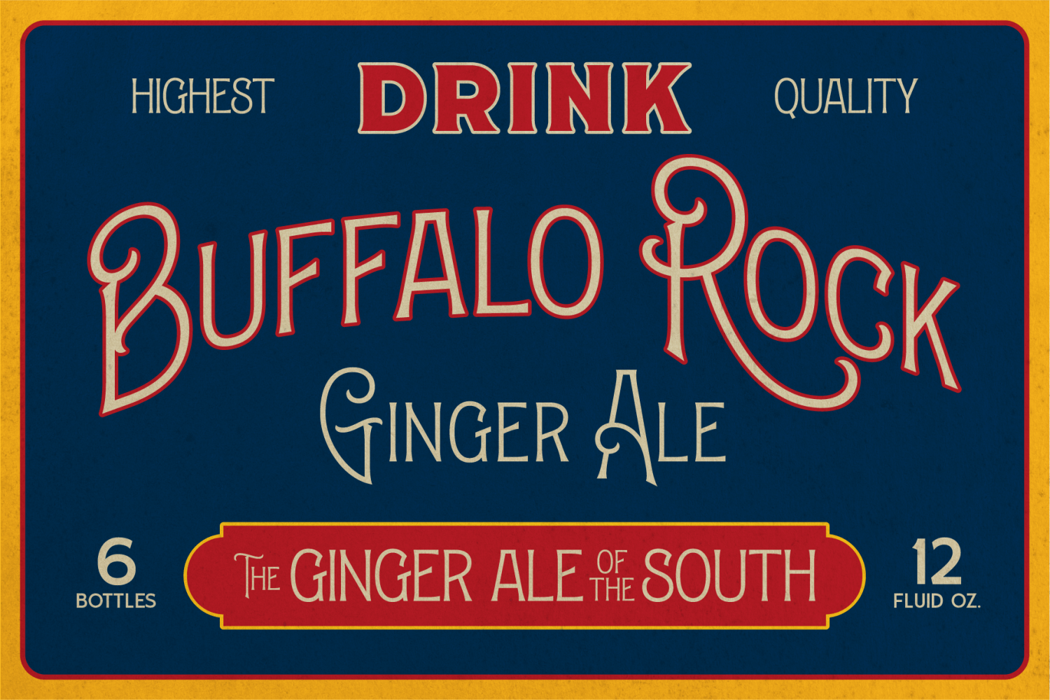 Ginger Ale Font Poster #1