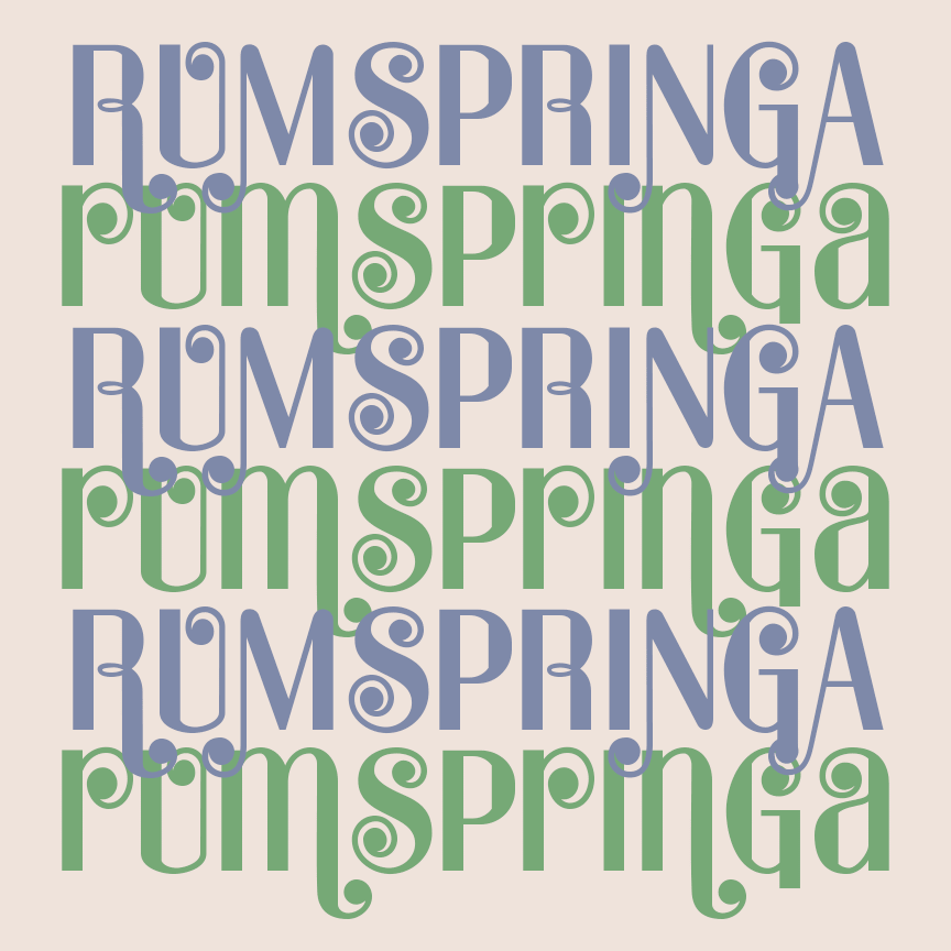 Rumspringa Font Family Poster
