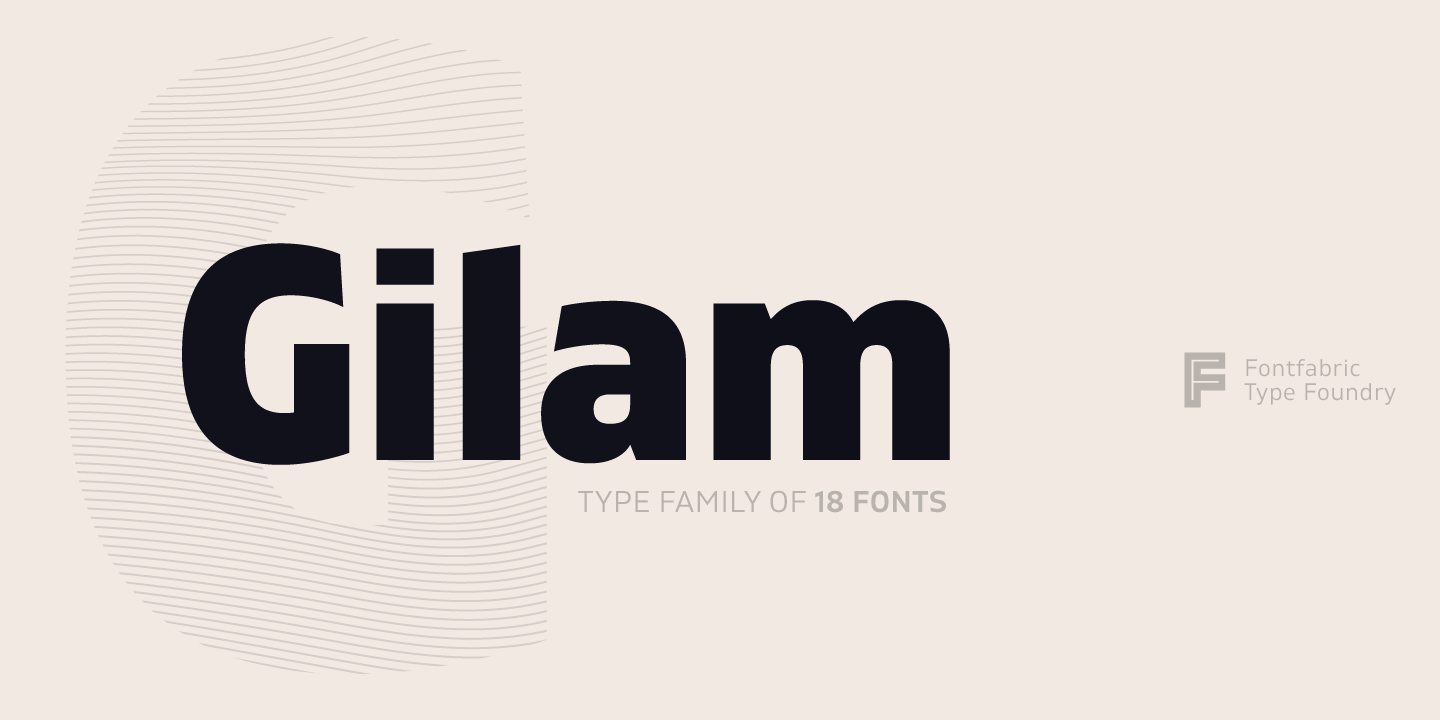 Gilam Font Poster #1
