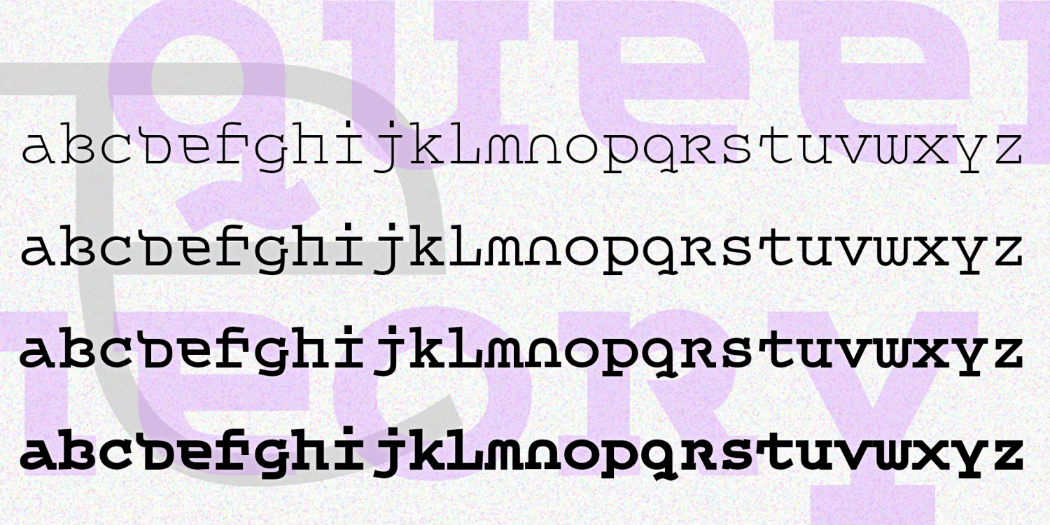 Queer Theory Font Family Poster