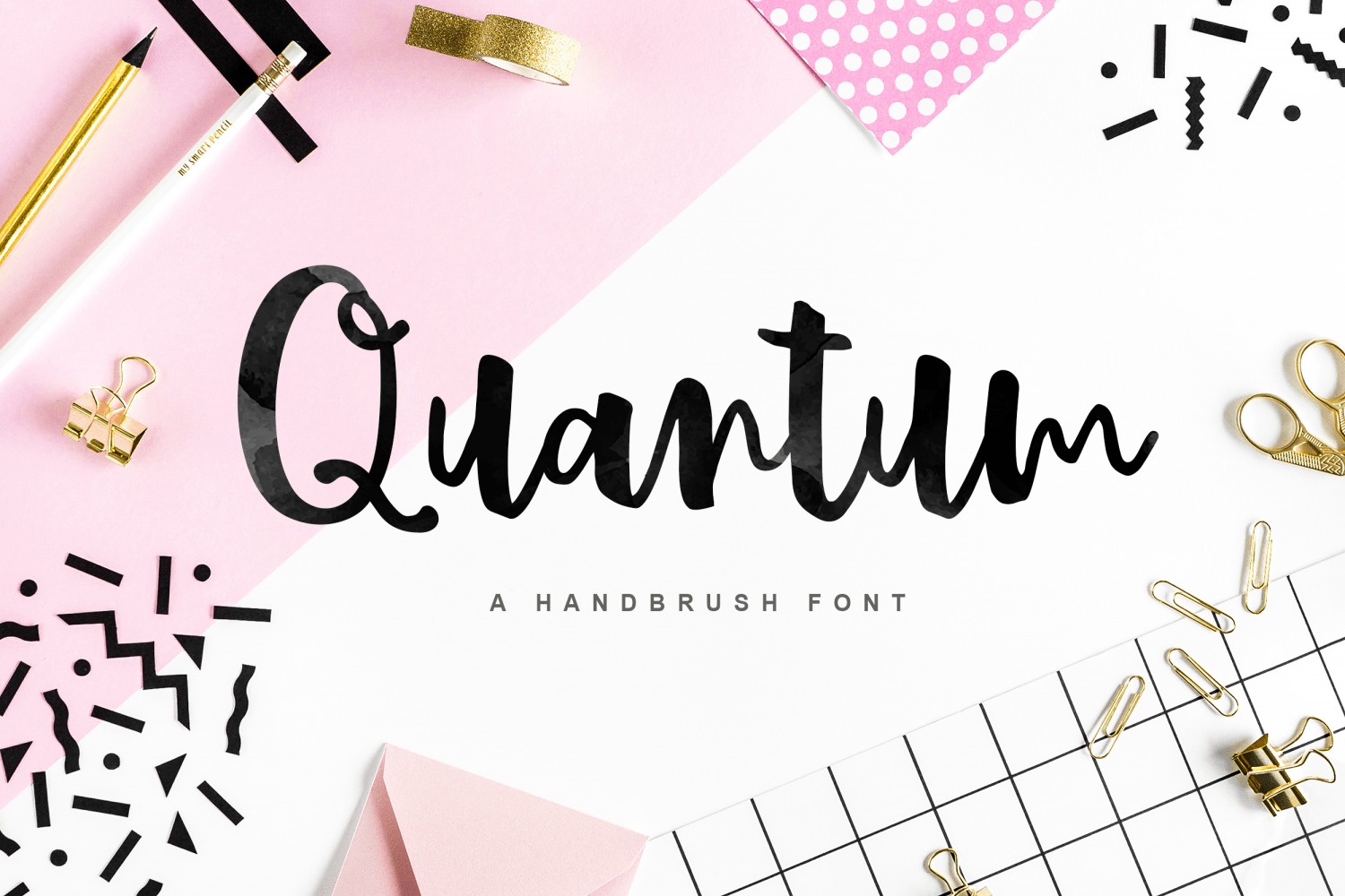 Quantum Font Poster #1