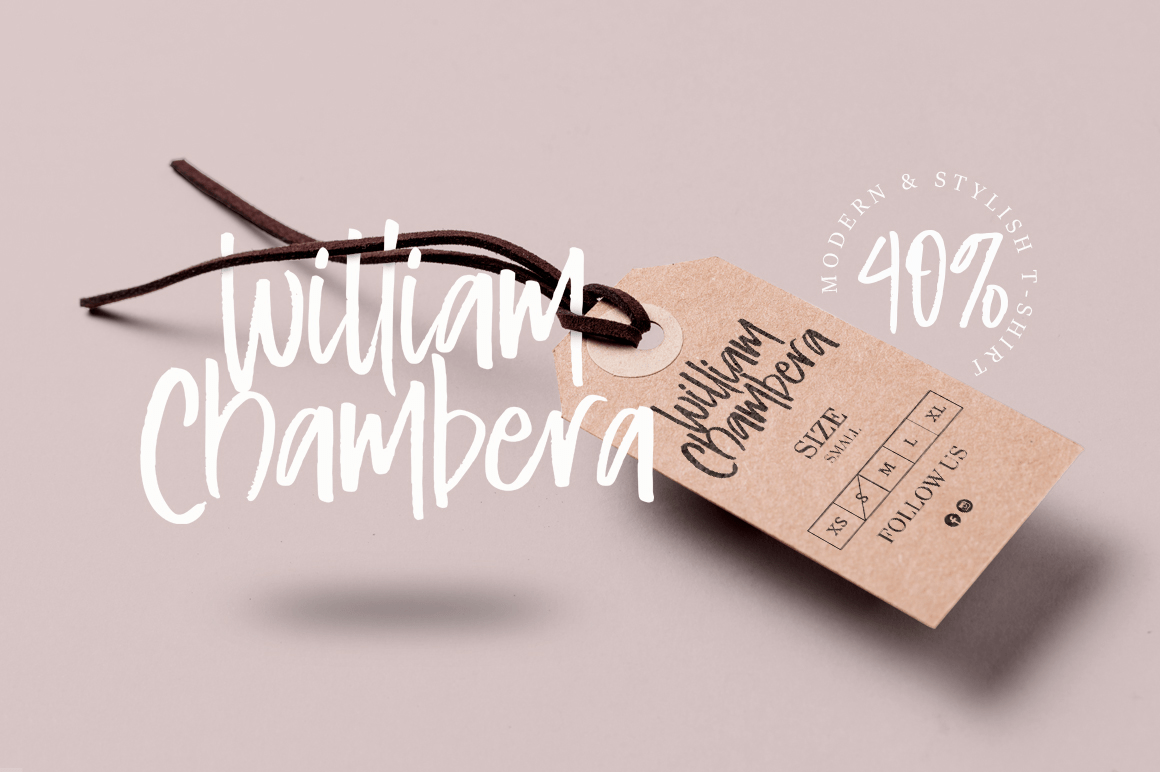 Squeamish Font Poster #1