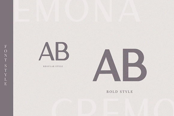 Cremona Font Poster #1