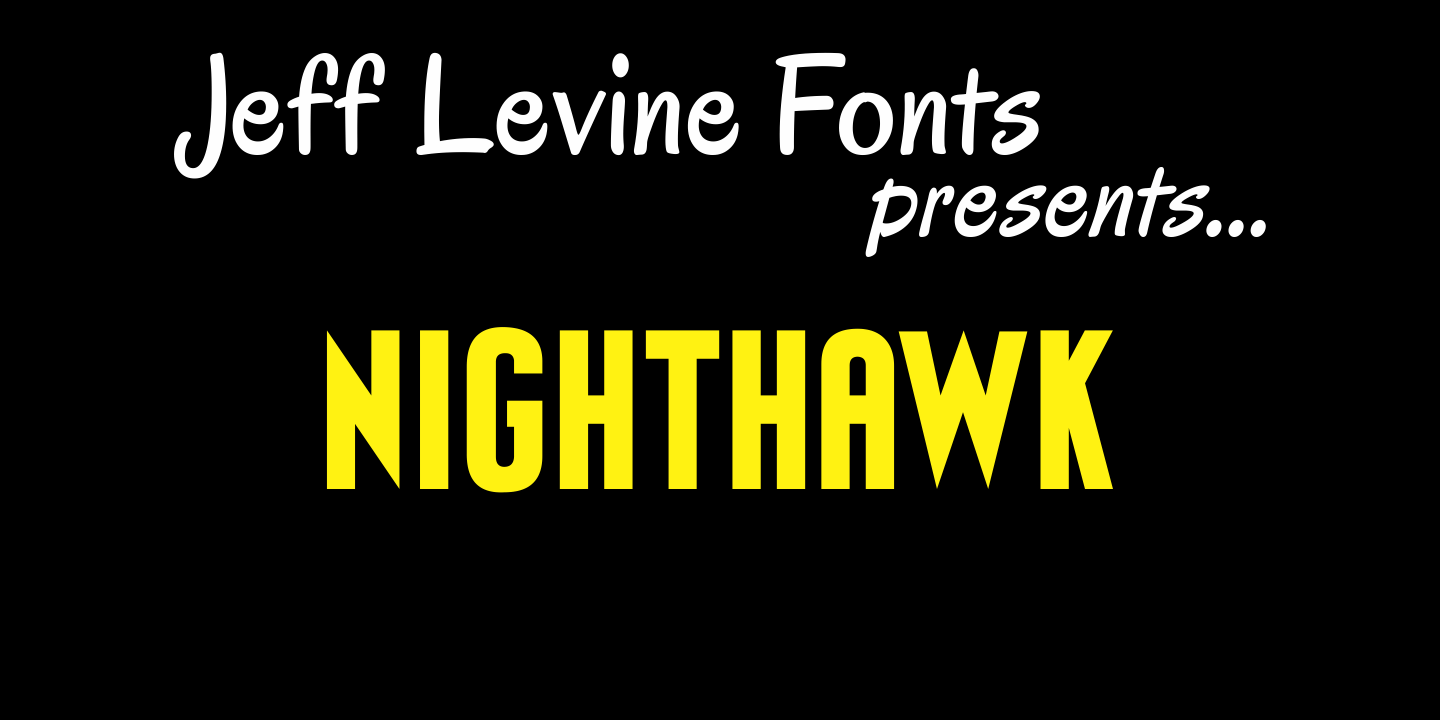 Nighthawk Font Family