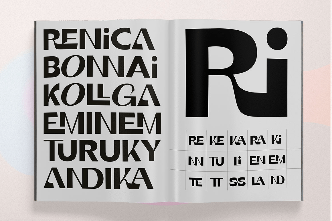 Qolling Font Poster #1