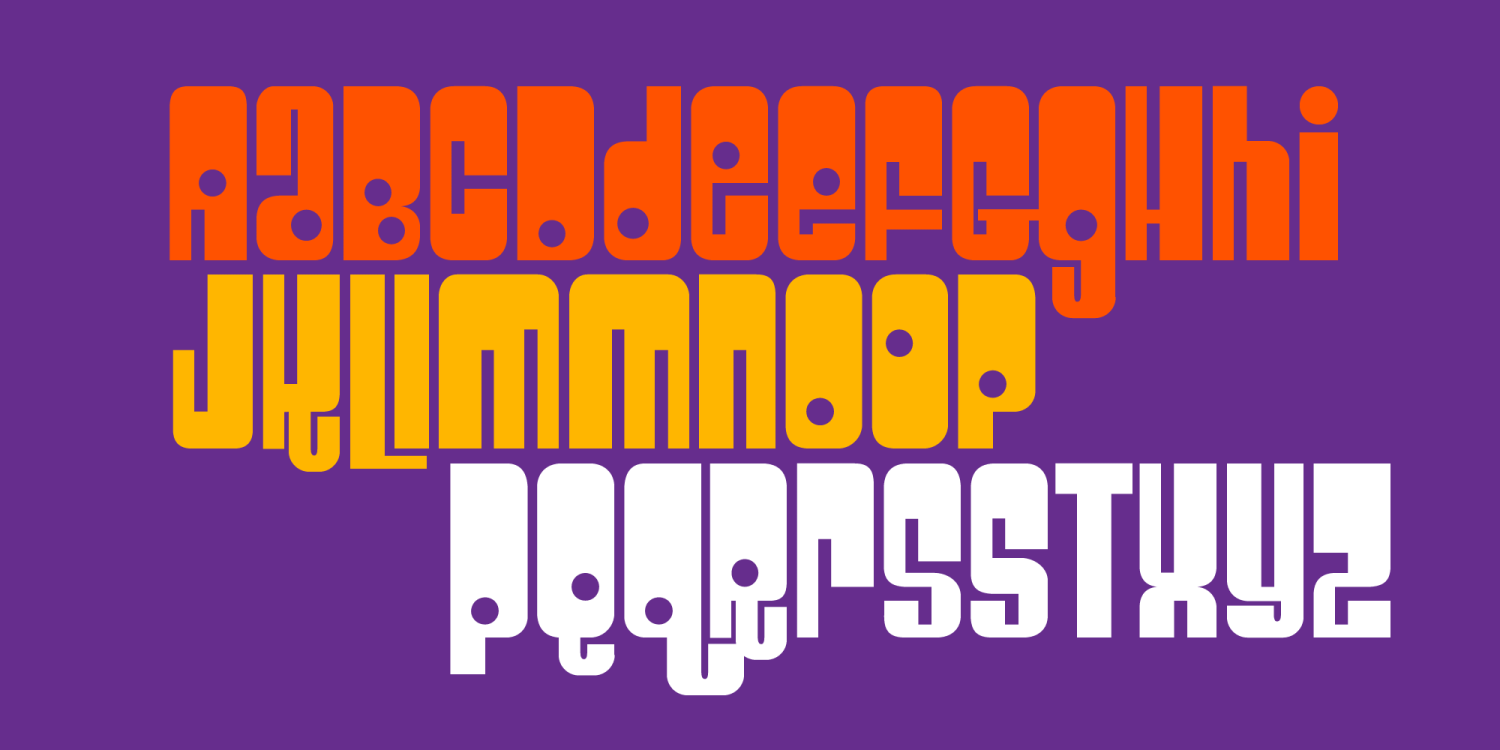 Velcro Font Poster #1