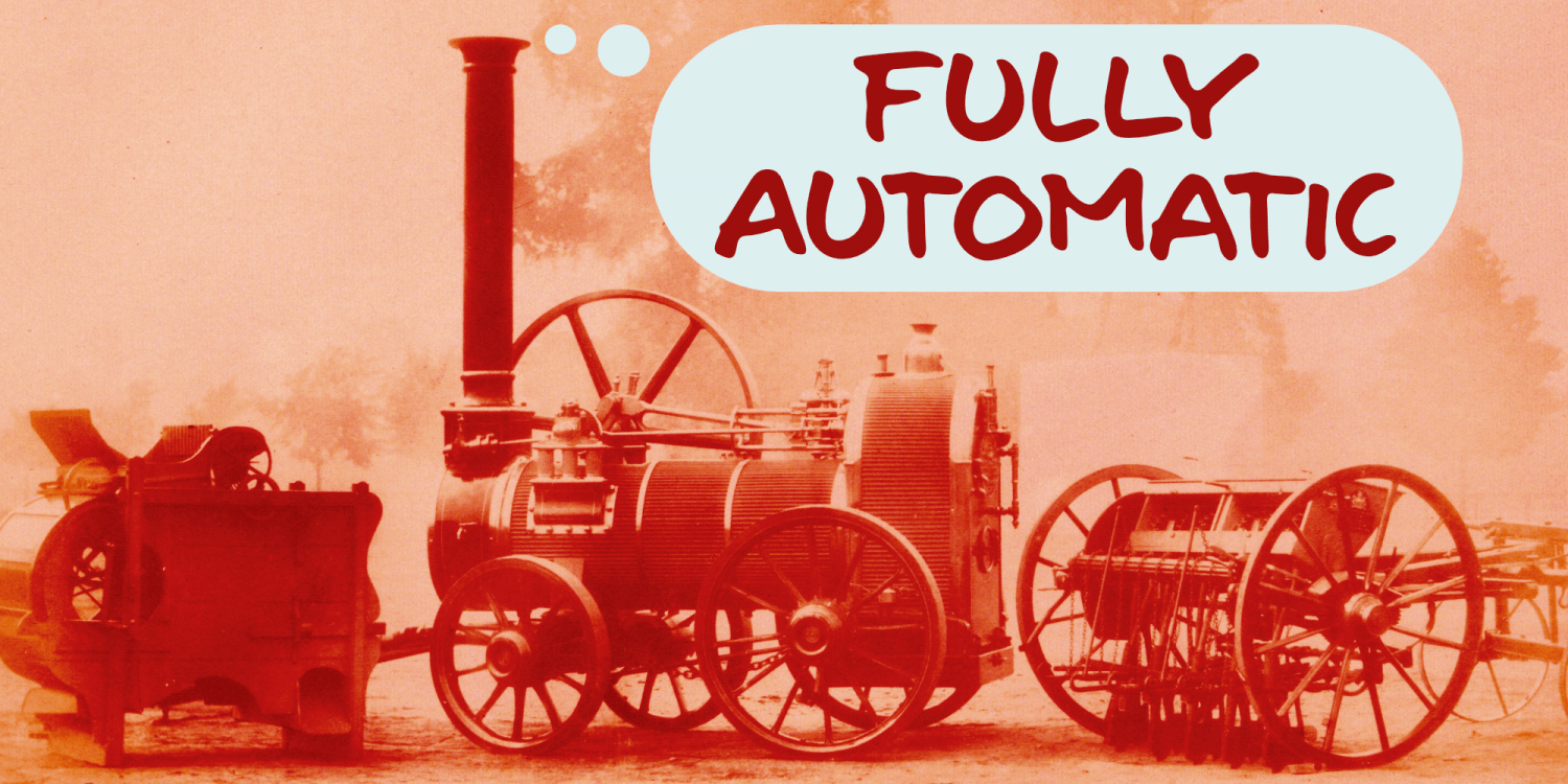Fully Automatic Font Poster #1