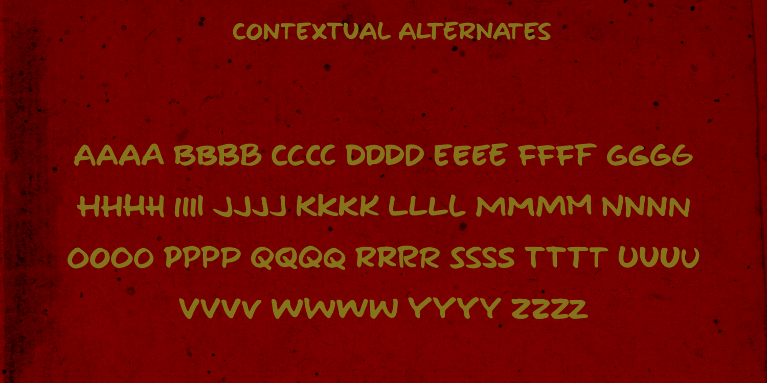 Fully Automatic Font Poster #1
