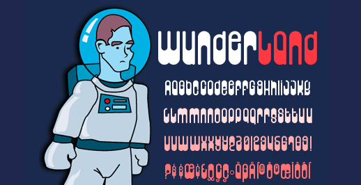 Wunderland Font Poster #1