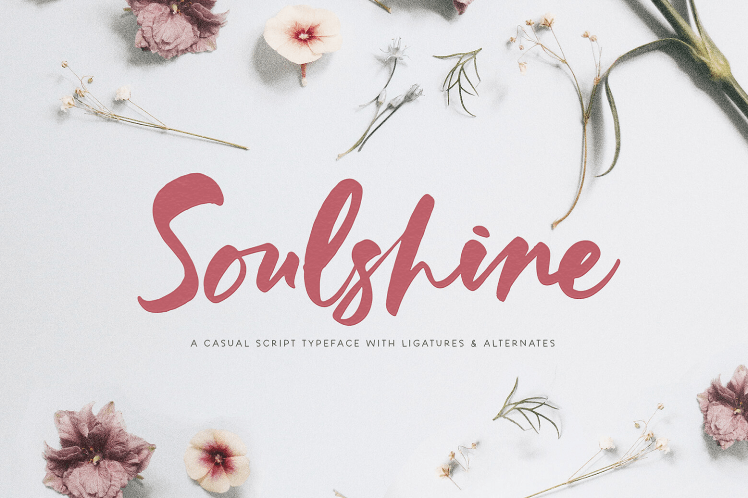 Soulshine Font Poster #1