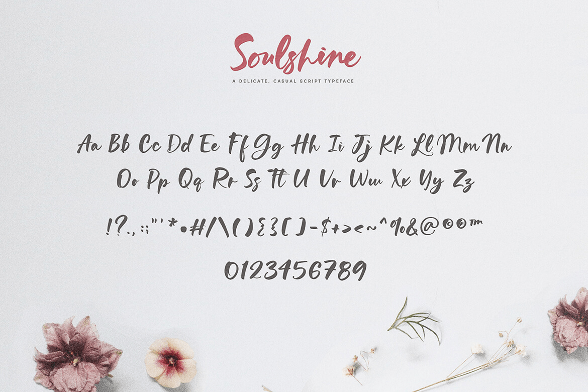 Soulshine Font Poster #1
