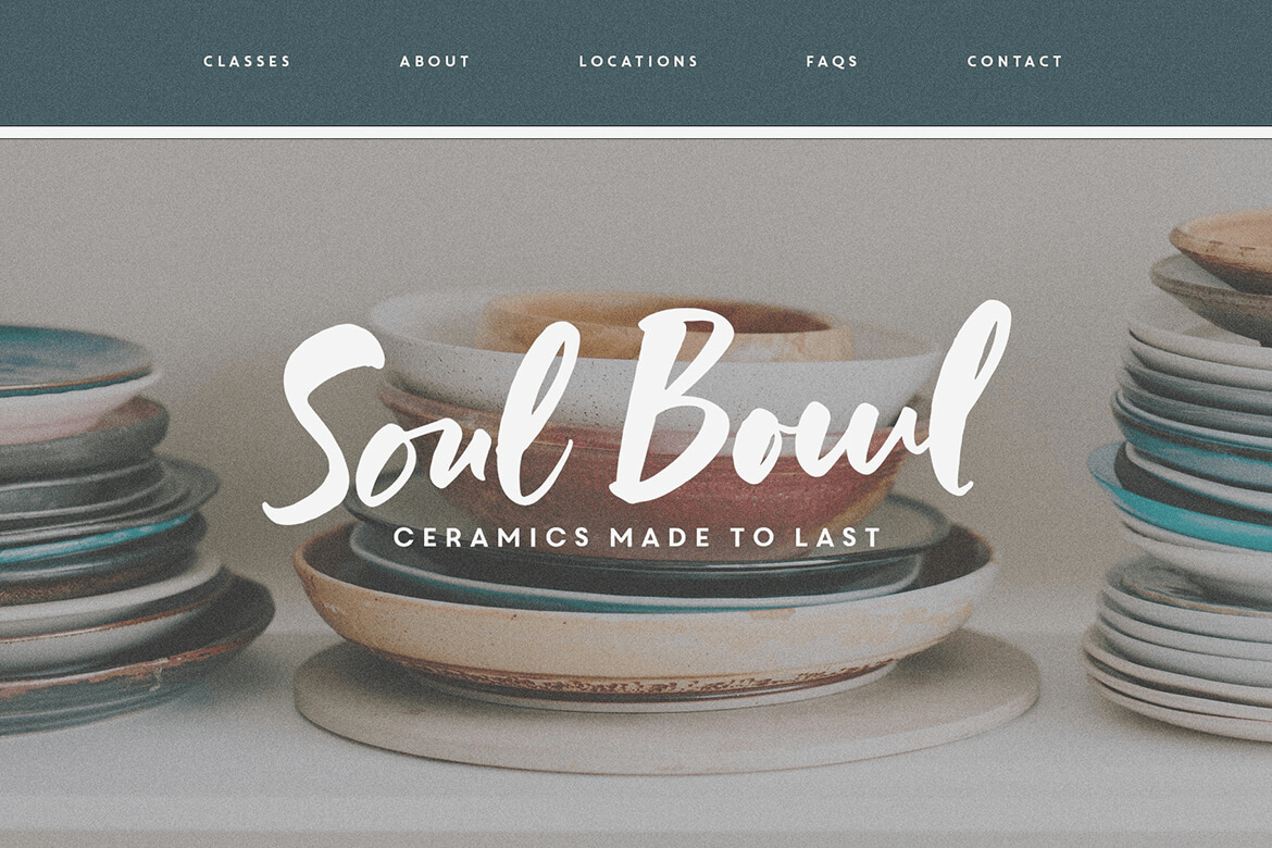 Soulshine Font Poster #1