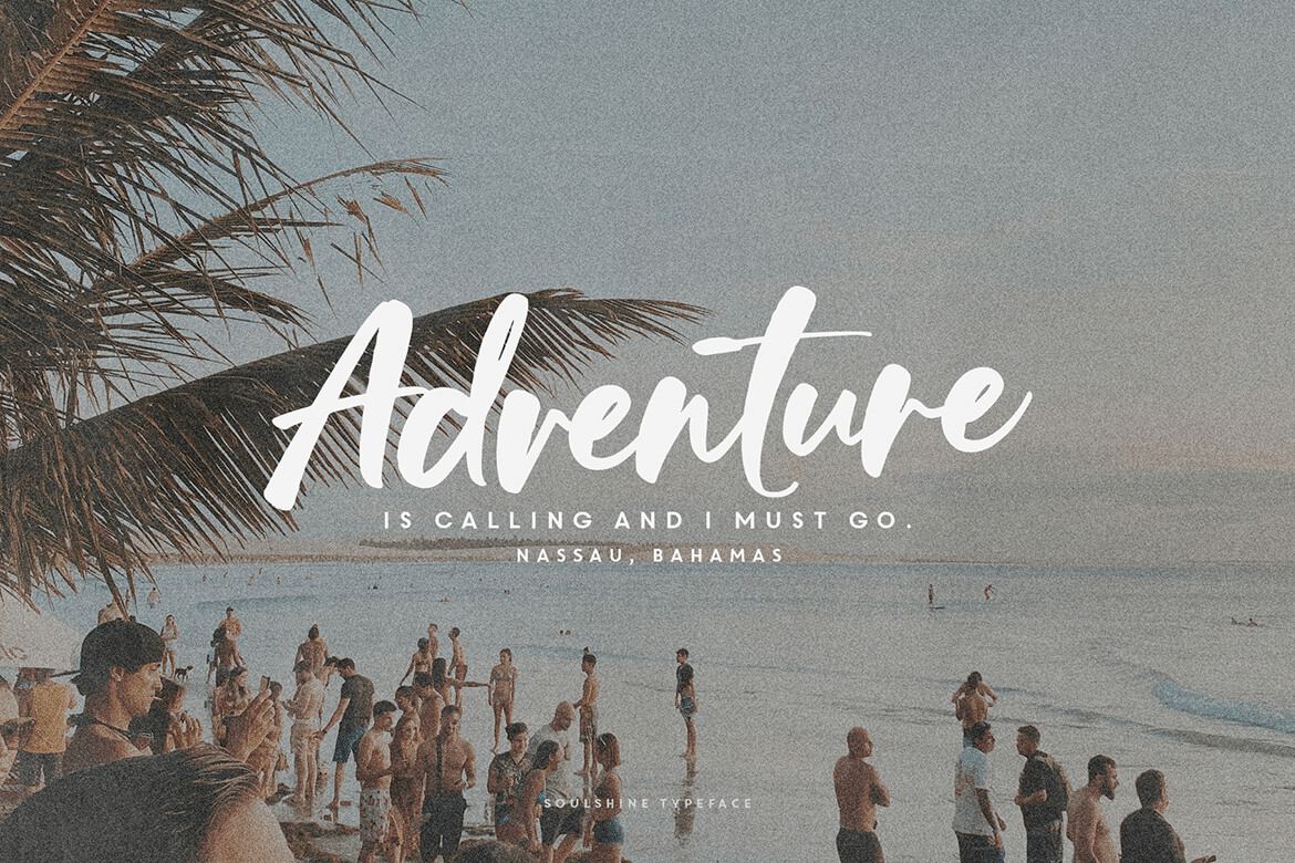Soulshine Font Poster #1