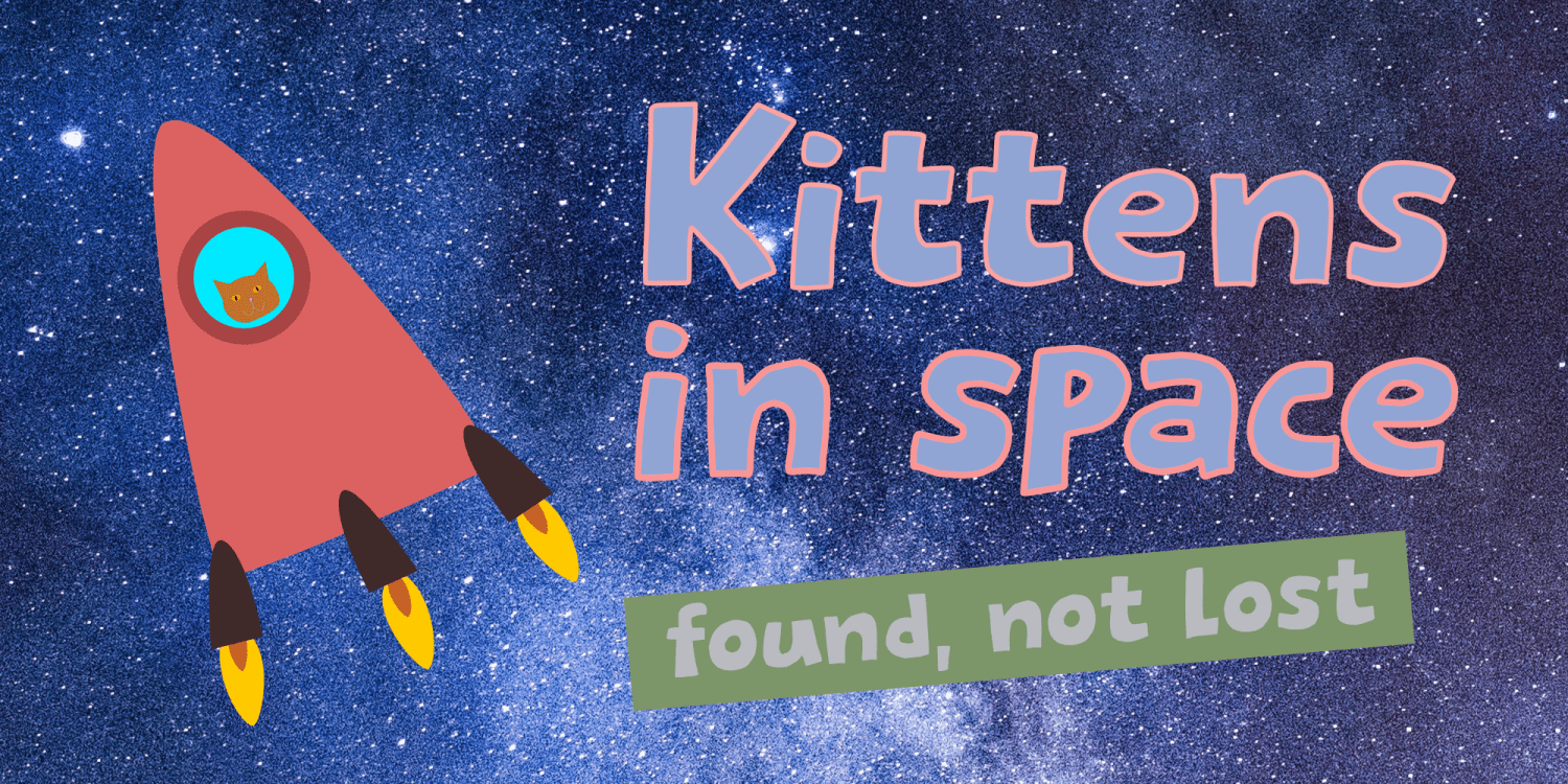 Meowtant Kittens Font Poster #1