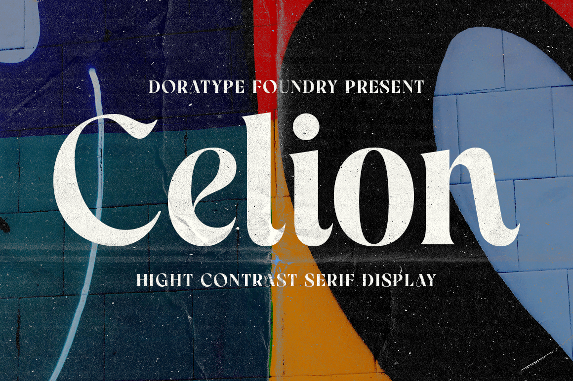 Celion Font Poster #1