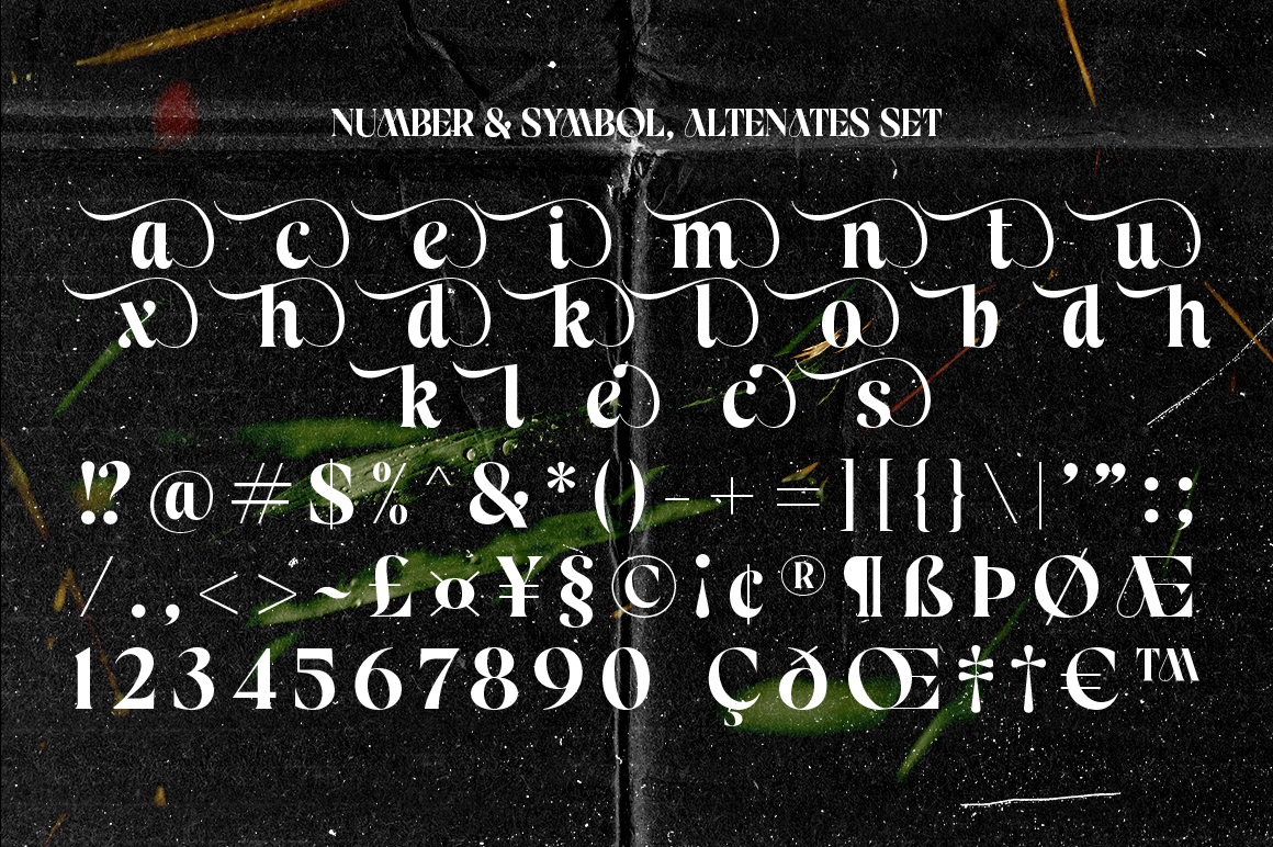 Celion Font Poster #1
