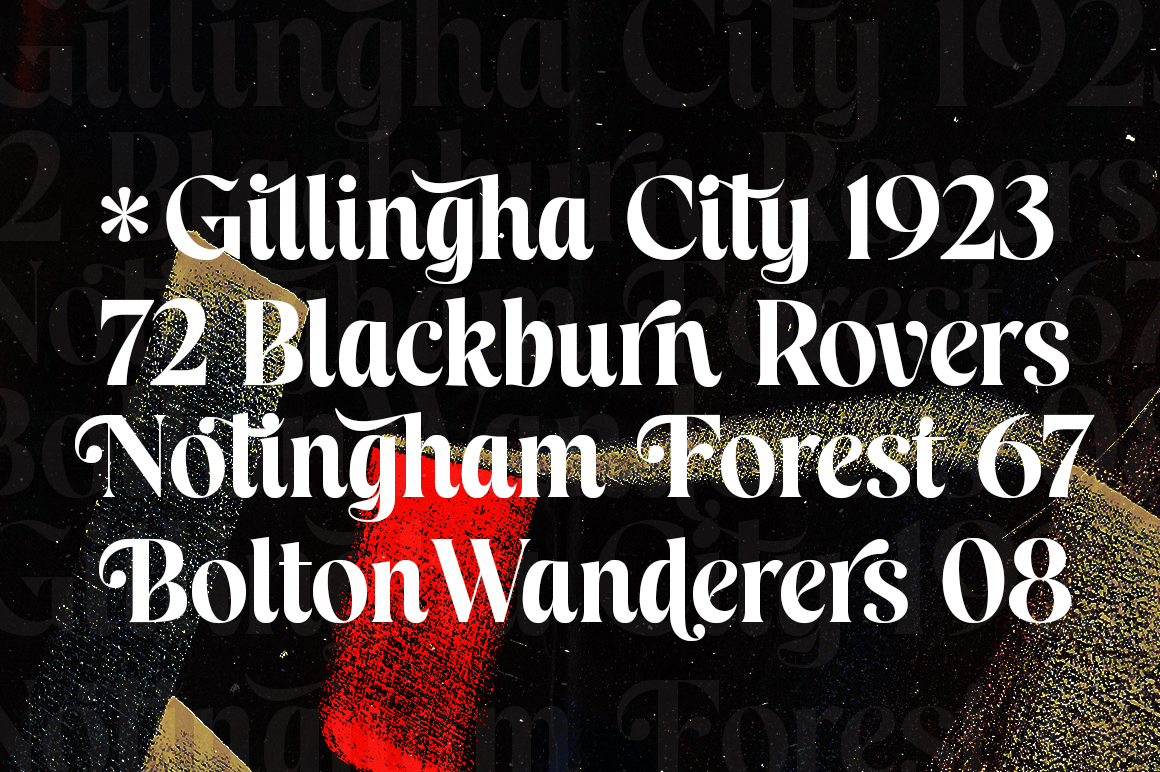 Celion Font Poster #1